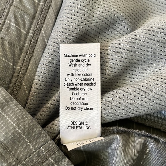 Athleta Nylon Reflective Windbreaker Jacket in Grey, XXS - Picture 5 of 5